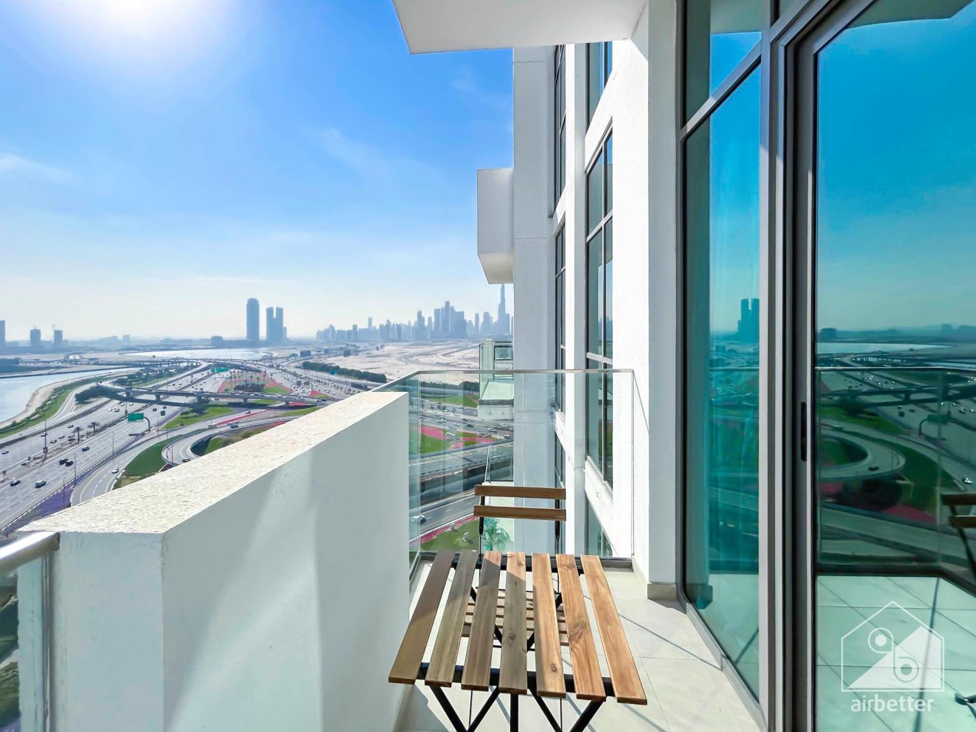 Luxury One Bedroom With Balcony & Partial Burj Khalifa View Apartment