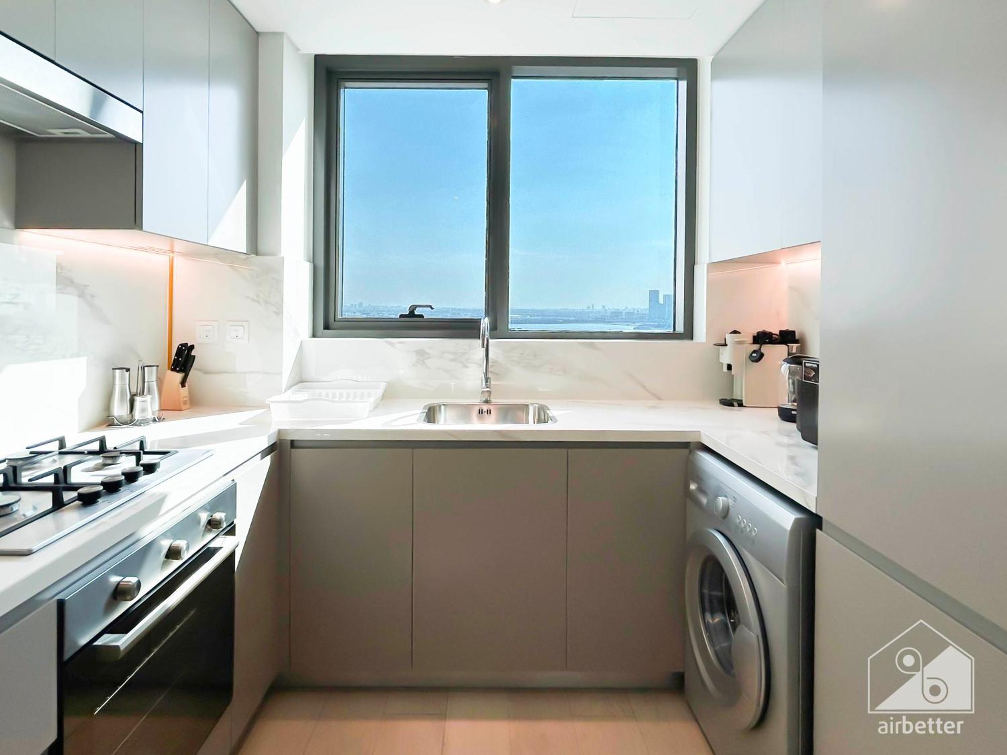 Apartment Luxury One Bedroom With Balcony & Partial Burj Khalifa View
